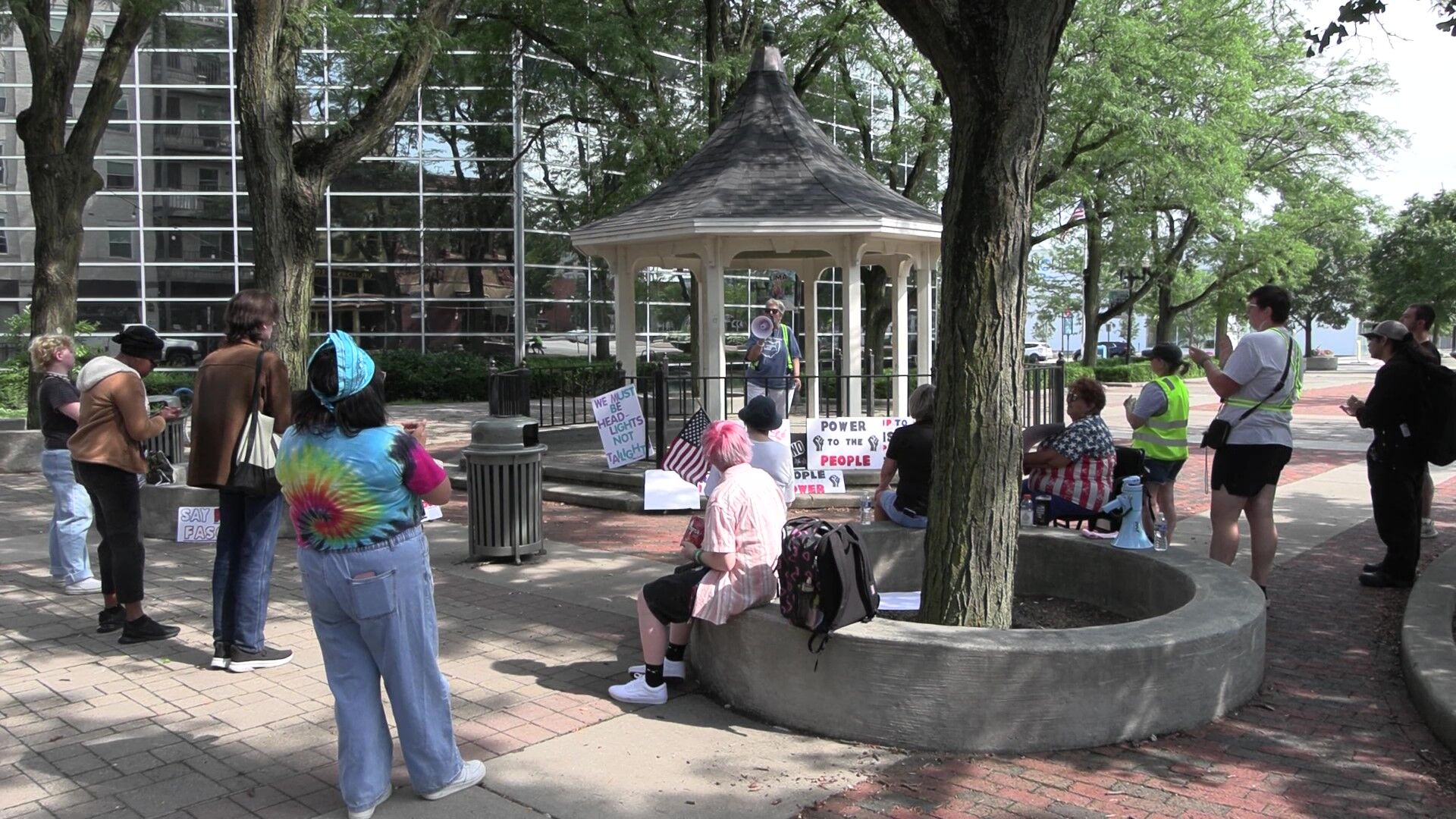 Lima Democrats join national protest for civil rights